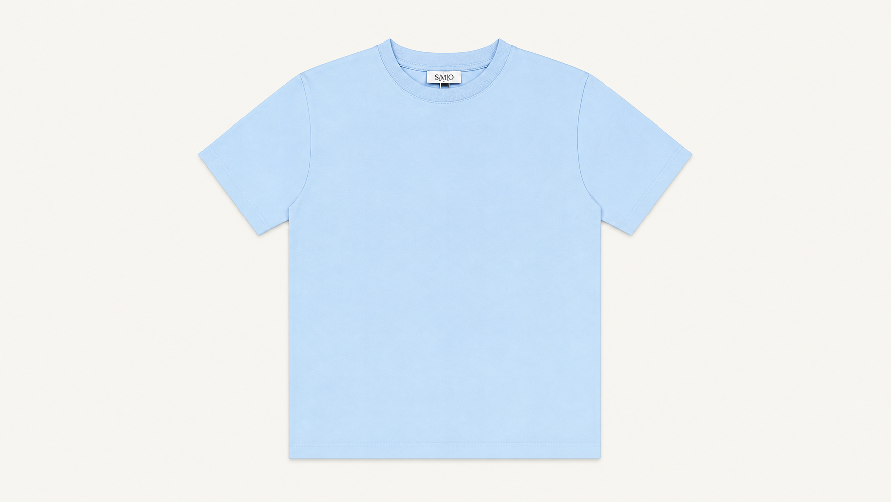 Baby blauw T-shirt