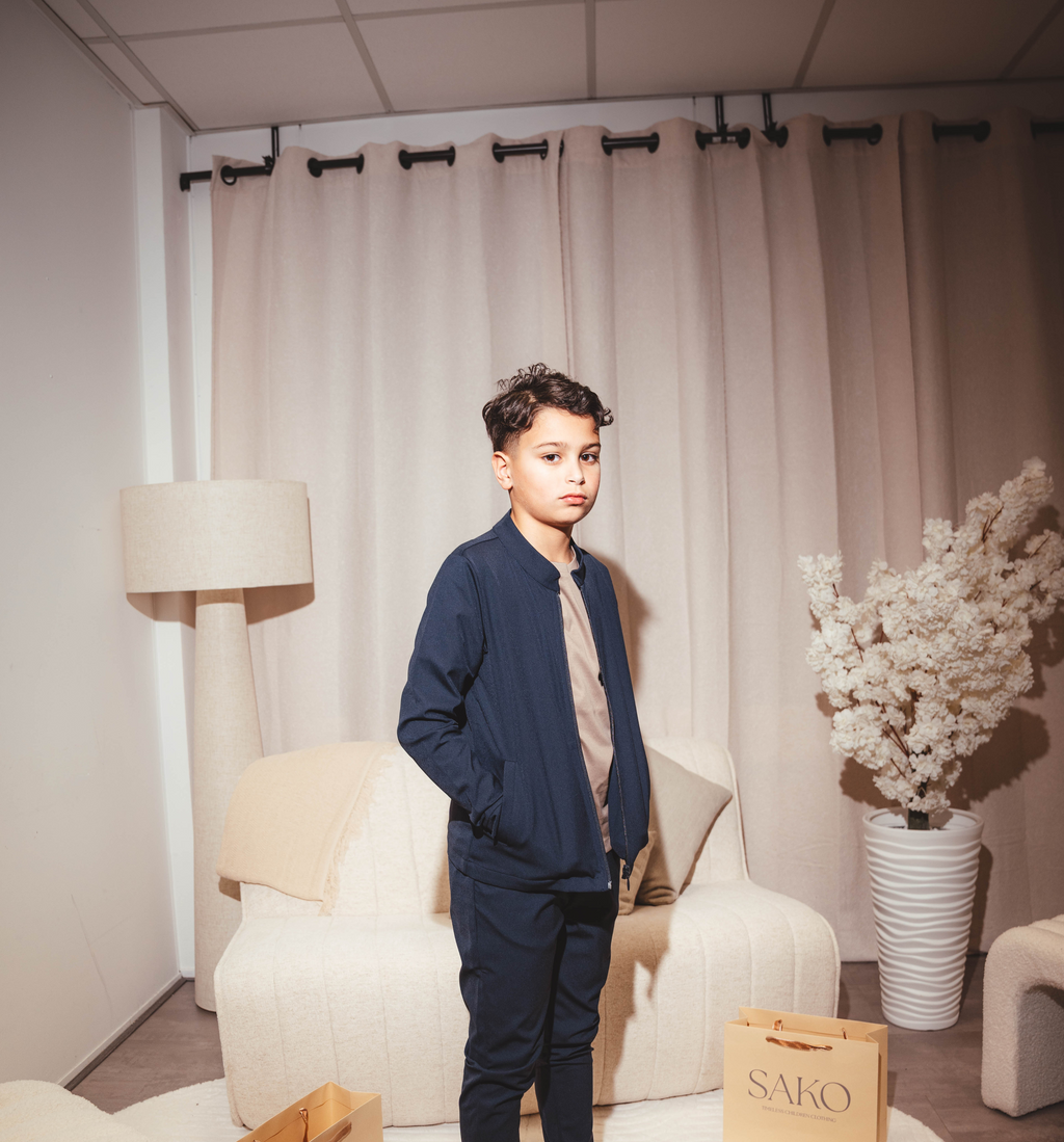 SAKO SET - BLAUW